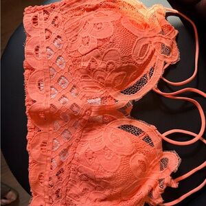 Zenana Outfitters Coral Lace Bralette